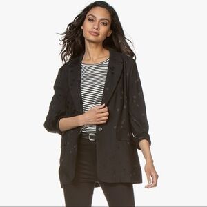 Equipment Tabitha Simmons | Hampton Star Print Pattern One Button Blazer 4